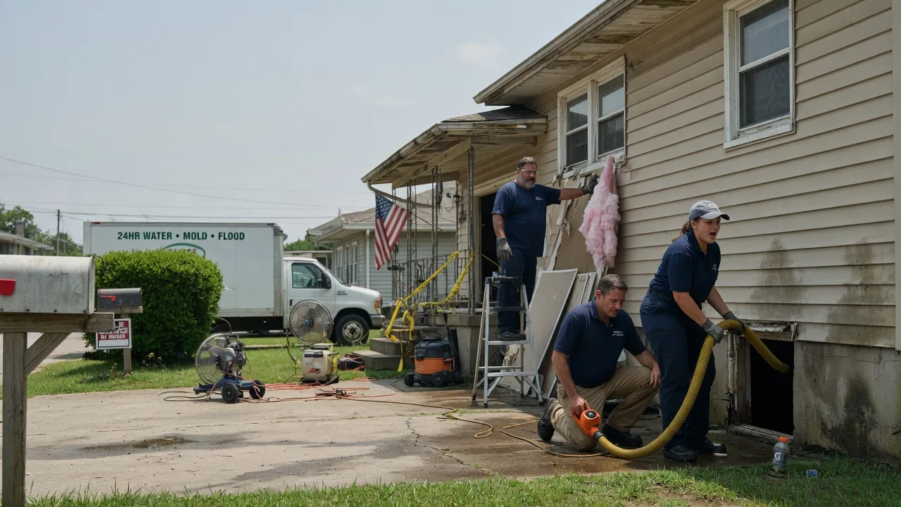 Water Damage Repair in Eastville, VA near me